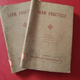 FARM PRACTICES：PL0WING -HARROWING     PLANTING-CULTIVATING【国立中央大学馆藏书】