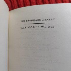 The Words We Use