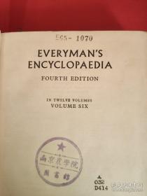 Everyman's encyclopaedia volume 6