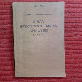 X-Ray Spectrochemcal Analysis