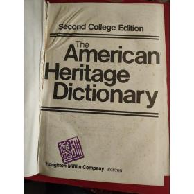 The American Heritage Dictionary(美国遗产词典)