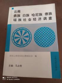 云南彝族白族哈尼族傣族瑶族社会经济调查