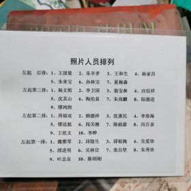 2007年杭州职工大学第68届同学会留影合照 20*15厘米