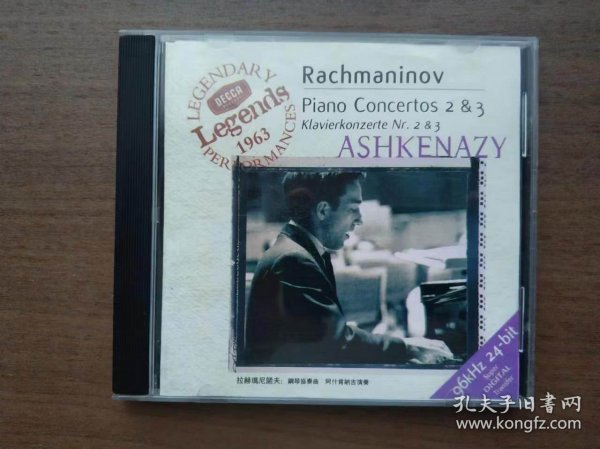 CD 拉赫玛尼诺夫 拉赫马尼诺夫 第二、第三钢琴协奏曲 阿什肯纳齐