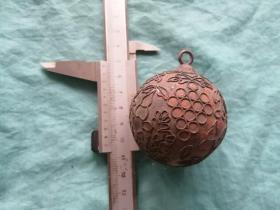 七八十年代出口创汇铜胎掐丝珐琅彩彩球（3）