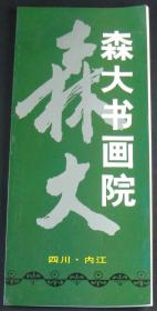 内江森大书画院宣传小册