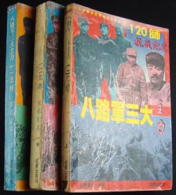 八路军三大主力抗战纪实（全三册）