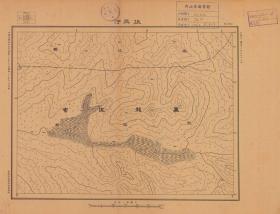 【现代喷绘工艺品】黑龙江《振兴河》附近图（1931年制图）一比十万