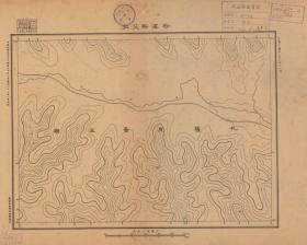 【现代喷绘工艺品】吉林《哈库斯艾拉》附近图（1931年制图）一比十万