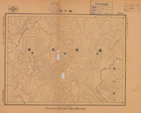 【现代喷绘工艺品】黑龙江《结尔河》附近图（1931年制图）一比十万