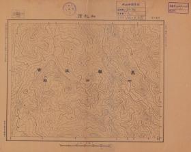 【现代喷绘工艺品】黑龙江《和礼河》附近图（1931年制图）一比十万