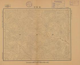 【现代喷绘工艺品】黑龙江《奎勒河》附近图（1931年制图）一比十万