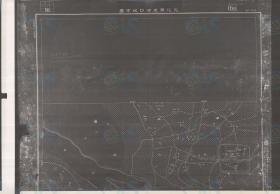 【现代喷绘工艺品】湖北《光华县老河口城市图 二》 民国制图 原图复刻