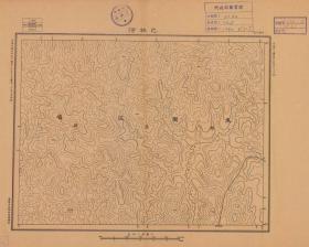 【现代喷绘工艺品】黑龙江《巴林河》附近图（1931年制图）一比十万