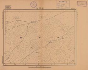 【现代喷绘工艺品】黑龙江《名阿乃》附近图（1931年制图）一比十万