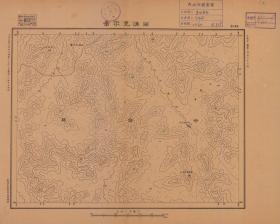 【现代喷绘工艺品】黑龙江《西漠克尔图》附近图（1931年制图）一比十万