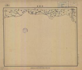 【现代喷绘工艺品】江苏省《找沟集》附近图（含宿迁、睢宁部分区域）（1933至1935年制图）一比五万 字迹模糊请务必认准再购买