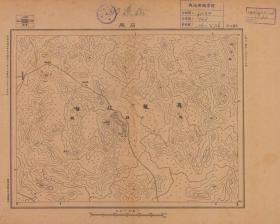 【现代喷绘工艺品】黑龙江《石厂》附近图（1931年制图）一比十万
