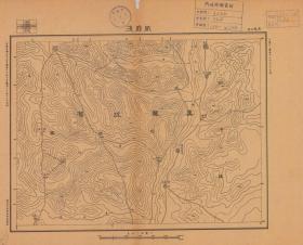 【现代喷绘工艺品】黑龙江《开廓浅》附近图（1931年制图）一比十万