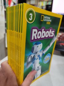 二手正版 Robots (National Geographic Kids: Level 3)等14册合售 9781426313448