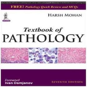 二手原版 Textbook of pathology  病理学 哈什・莫汉  9789351523697