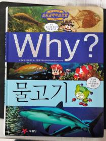 二手韩文原版童书 Why？물고기  鱼  에림딩