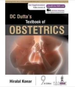 二手正版 DC Dutta's Textbook of Obstetrics 妇产科学 第9版  9789352702428