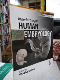 二手正版  Inderbir Singh’S Human Embryology 人体胚胎学 第十一版  9789352701155