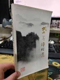 二手正版 武夷诗词选 郭祝暄 海峡文艺出版社 9787805340528