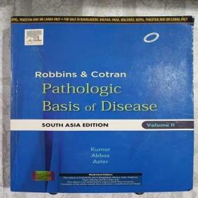 2手原版 英文版Robbins & cotran Pathologic Basis of Disease 病理学基础 第一册 Vinay  9788131239025