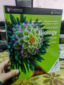 二手正版 附盘 全彩剑桥生物教材 Cambridge International AS and A Level Biology Coursebook Fourth Edition9781107636828