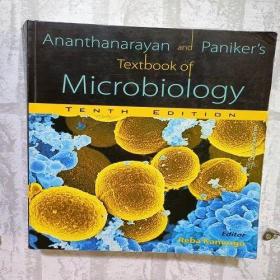二手英文 Ananthanarayan and Panikers Textbook of Microbiology  微生物学 9788173716744