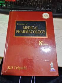 二手正版 MEDICAL PHARMACOLOGY 《医学药理学要领》第8版 9789352704996