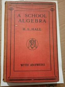 A SCHOOL ALGEBRA1935年印刷