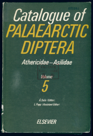 【昆虫分类学】Soós Á & Papp L (Eds.) 1988 Catalogue of Palaearctic Diptera. Volume 5. Athericidae–Asilidae. [古北区双翅目名录]