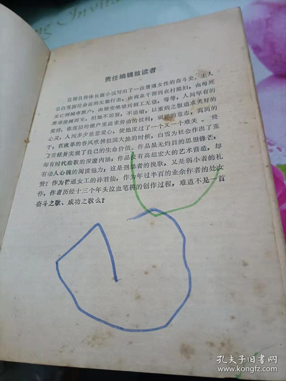 白雪--陕西人民出版社版