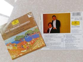 古典音乐   CD       圣桑  -----  小提琴协奏曲     帕尔曼 演奏