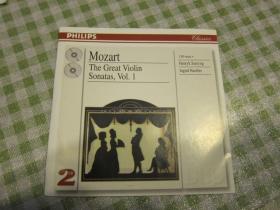 古典CD  莫扎特 小提琴奏鸣曲（ 全2张）