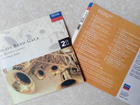 古典音乐  CD  铜管乐音乐 -----24首著名的经典乐曲    （二张装）