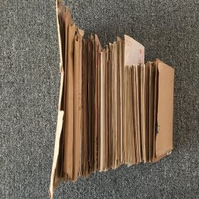 著名画家马万里胞妹 近代教育家雷沛鸿之妻 马清和亲笔信札103封