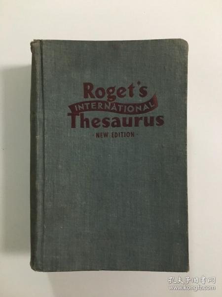 Roget's International Thesaurus