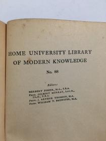 民国燕京大学馆藏 抗战时期日本在华牧师织田金雄旧藏 Home University LibraryNo.88 内多批注笔记