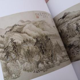 中国古代名家作品选粹 王翚 画集 画册（墨竹图册 工笔山水 水墨山水 仿古山水图册 春山飞瀑图轴 虞山枫林图 仿王蒙秋山草堂图轴 仿巨然楚山欲雨图 晚梧秋影图 夏麓晴云图 西陂六景图册  溪堂诗思图 仿赵孟頫江村清夏图 仿唐寅秋树昏鸦图 等等山水画册）