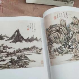 中国名画家全集 王原祁 上下——王原祁山水画集 画册 王原祁画集 常用印章