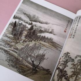 中国古代名家作品选粹 王翚 画集 画册（墨竹图册 工笔山水 水墨山水 仿古山水图册 春山飞瀑图轴 虞山枫林图 仿王蒙秋山草堂图轴 仿巨然楚山欲雨图 晚梧秋影图 夏麓晴云图 西陂六景图册  溪堂诗思图 仿赵孟頫江村清夏图 仿唐寅秋树昏鸦图 等等山水画册）