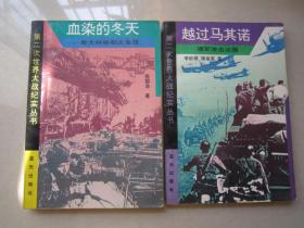 第二次世界大战纪实丛书      越过马其诺：德军攻击法国           血染的冬天：斯大林格勒大会战（2本合售）