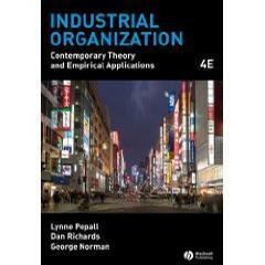 Industrial Organization：Contemporary Theory and Empirical Applications