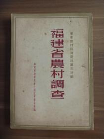 福建省农村调查