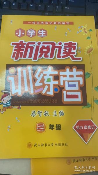 小学生新阅读训练营 三年级