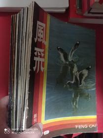 风采 1979年创刊号 1980年 全年第1 2 3 4期  1981年 全年第1 2 3 4 5期  1982年 全年1 2 3 4期 1983年 1 2 3 4 5 6期  总第1-20期   共二十册合售